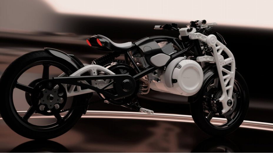 Curtiss Psyche electric motorcycle